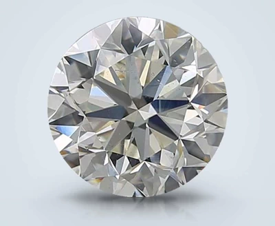3.00ct K SI1 Very Good Cut Round Diamond