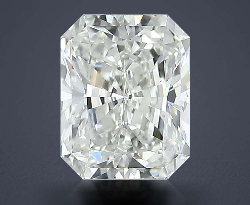 1.70ct J VS2 Rare Carat Ideal Cut Radiant Diamond
