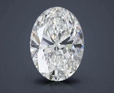 1.05ct G VS1 Rare Carat Ideal Cut Oval Lab Grown Diamond