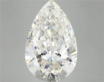 11.61ct F VVS2 Rare Carat Ideal Cut Pear Lab Grown Diamond