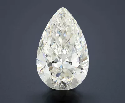 11.61ct F VVS2 Rare Carat Ideal Cut Pear Lab Grown Diamond