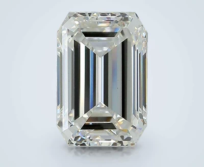 2.59ct F VS2 Rare Carat Ideal Cut Emerald Lab Grown Diamond