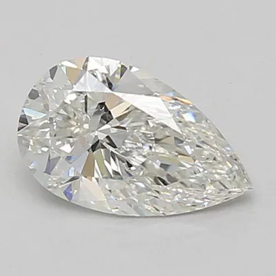1.10ct E VVS2 Rare Carat Ideal Cut Pear Lab Grown Diamond