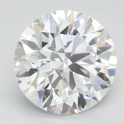 2.45ct D VVS1 Rare Carat Ideal Cut Round Lab Grown Diamond