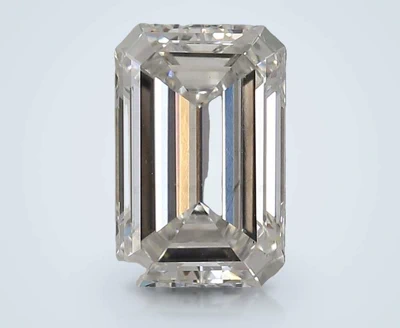 1.04ct F VS2 Rare Carat Ideal Cut Emerald Lab Grown Diamond