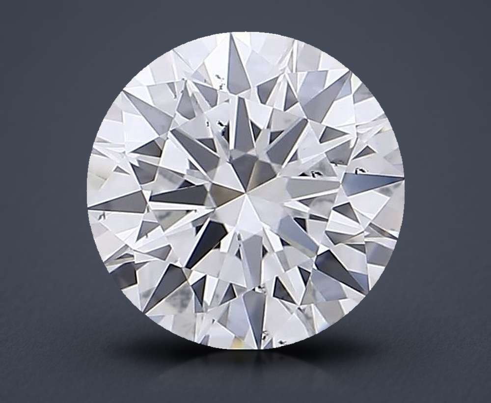 1.02ct D SI1 Rare Carat Ideal Cut Round Lab Grown Diamond