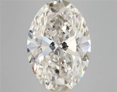7.05ct H VS2 Rare Carat Ideal Cut Oval Lab Grown Diamond