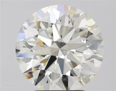 3.01ct I VS2 Rare Carat Ideal Cut Round Diamond