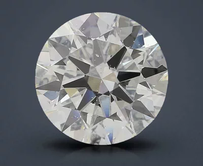 3.05ct J SI2 Rare Carat Ideal Cut Round Diamond