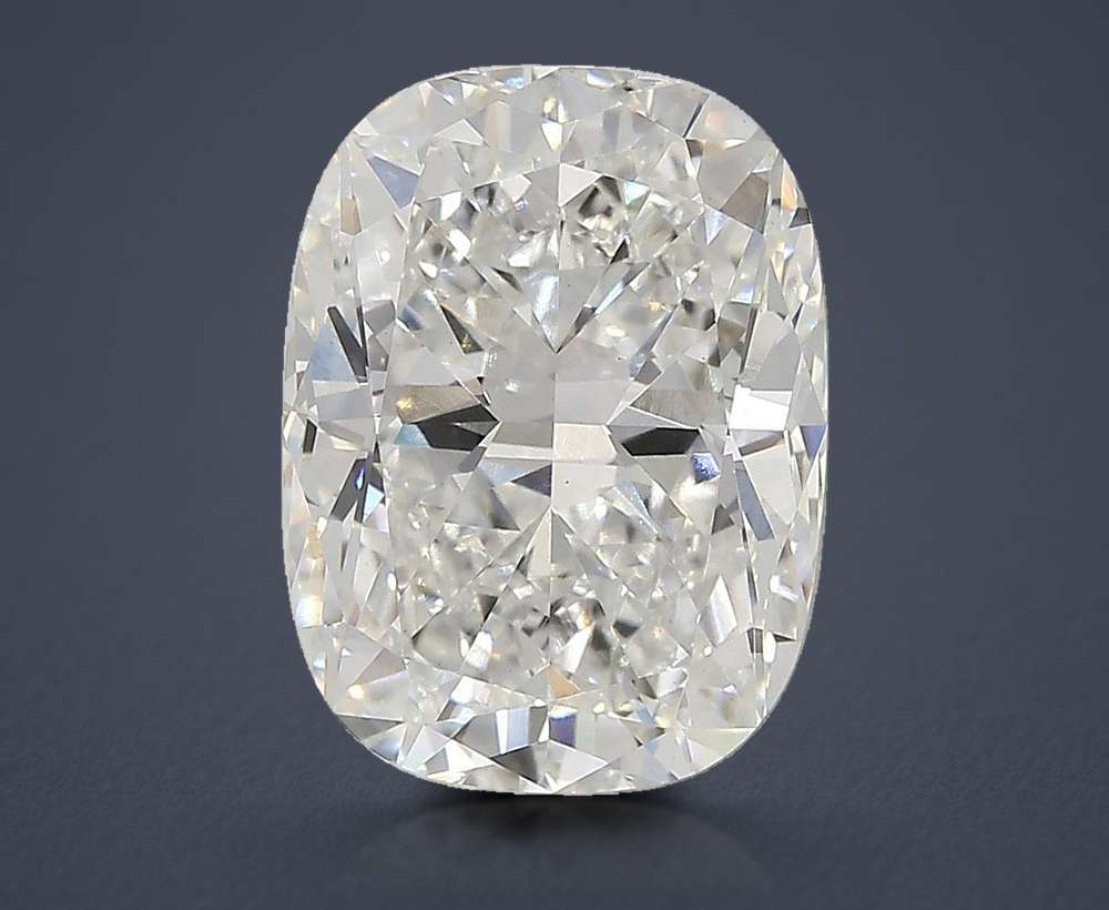 5.08ct E VVS2 Rare Carat Ideal Cut Cushion Lab Grown Diamond