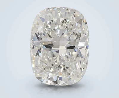 5.08ct E VVS2 Rare Carat Ideal Cut Cushion Lab Grown Diamond