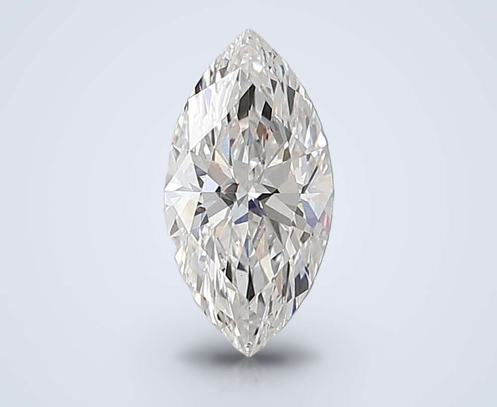 1.59ct E VVS2 Rare Carat Ideal Cut Marquise Lab Grown Diamond