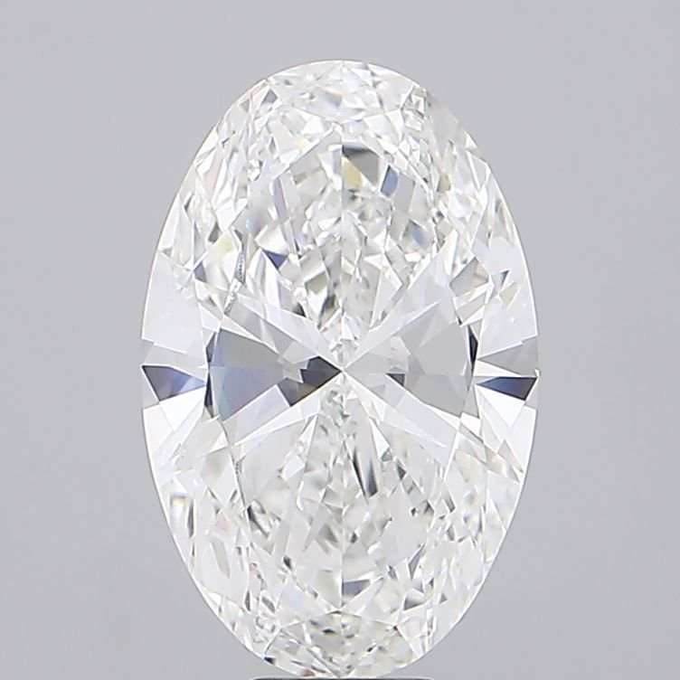 11.00ct F VVS2 Very Good Cut Oval Lab Grown Diamond