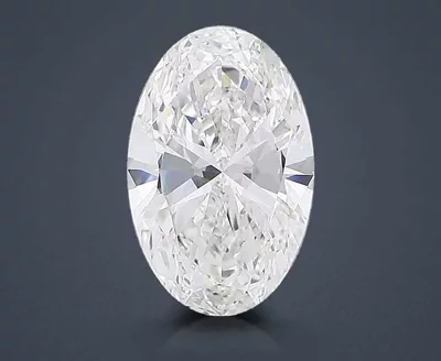 11.00ct F VVS2 Very Good Cut Oval Lab Grown Diamond