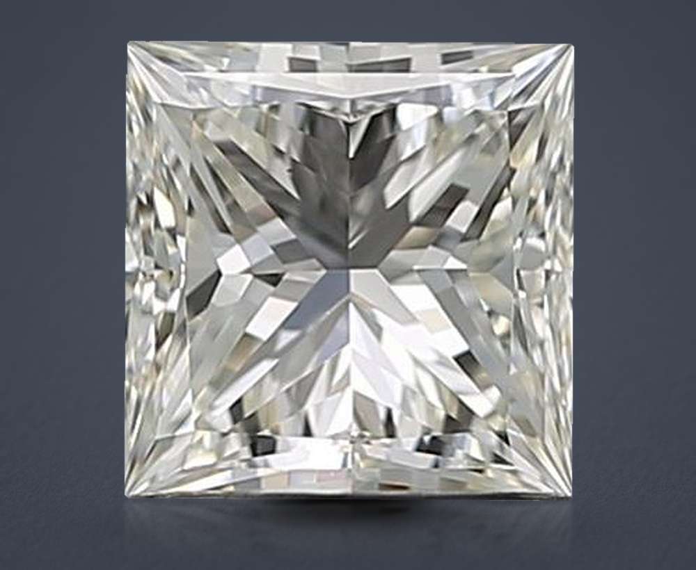 0.91ct J VS1 Rare Carat Ideal Cut Princess Diamond
