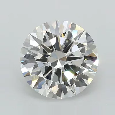 3.29ct F VS1 Excellent Cut Round Lab Grown Diamond