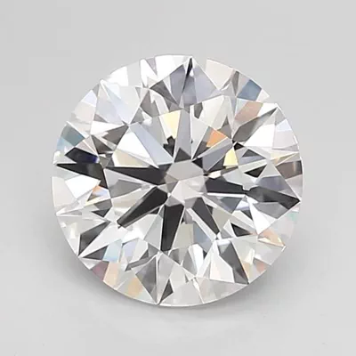 2.04ct D VVS2 Rare Carat Ideal Cut Round Lab Grown Diamond