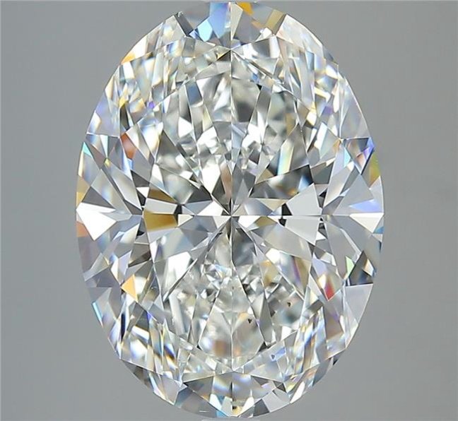5.59ct H VS2 Very Good Cut Oval Diamond