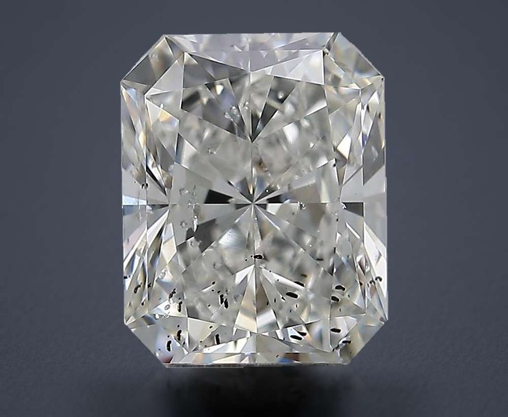 2.01ct G SI2 Rare Carat Ideal Cut Radiant Diamond