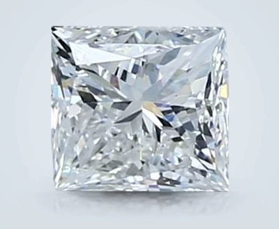 0.71ct G VVS2 Rare Carat Ideal Cut Princess Diamond