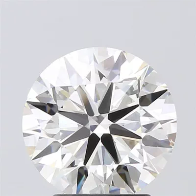 2.52ct H VVS2 Rare Carat Ideal Cut Round Lab Grown Diamond