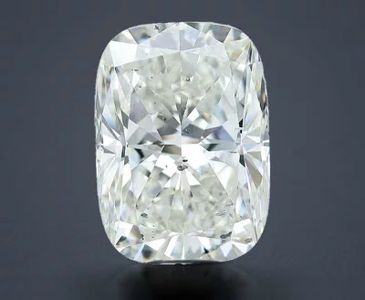 11.03ct I SI2 Rare Carat Ideal Cut Cushion Diamond