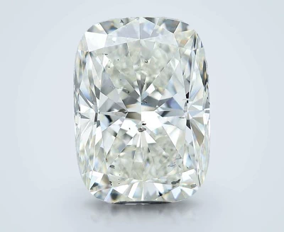 11.03ct I SI2 Rare Carat Ideal Cut Cushion Diamond