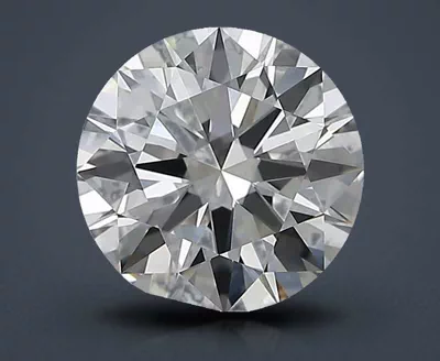 2.50ct H IF Rare Carat Ideal Cut Round Diamond
