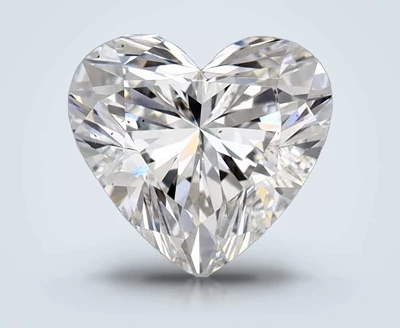 1.59ct F VS2 Rare Carat Ideal Cut Heart Lab Grown Diamond