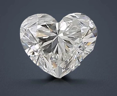 0.50ct G VVS1 Excellent Cut Heart Diamond