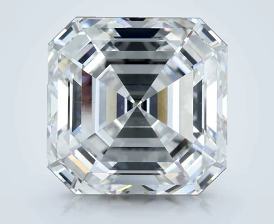 10.13ct D VS2 Rare Carat Ideal Cut Asscher Diamond
