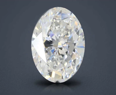 2.01ct D VS1 Rare Carat Ideal Cut Oval Lab Grown Diamond