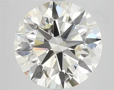 5.01ct K SI1 Rare Carat Ideal Cut Round Diamond