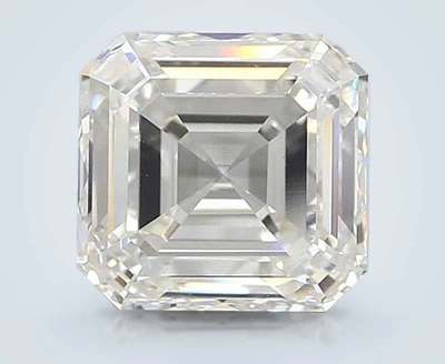 5.00ct G VS1 Rare Carat Ideal Cut Asscher Lab Grown Diamond