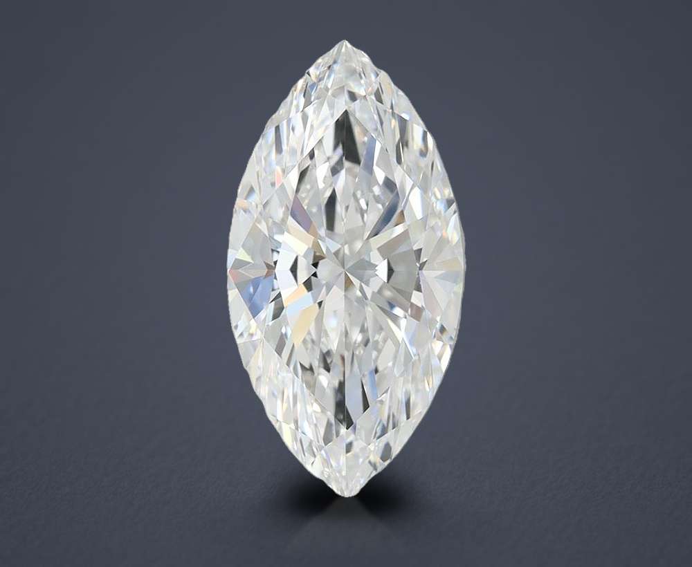 2.13ct D FL Rare Carat Ideal Cut Marquise Lab Grown Diamond