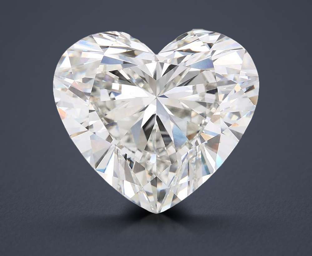 12.06ct H VVS2 Excellent Cut Heart Lab Grown Diamond