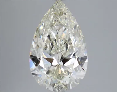 4.50ct J SI1 Rare Carat Ideal Cut Pear Diamond