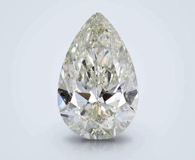4.50ct J SI1 Rare Carat Ideal Cut Pear Diamond