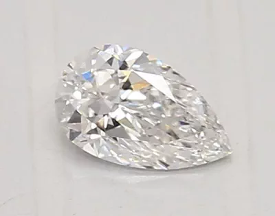 0.38ct E VS1 Rare Carat Ideal Cut Pear Lab Grown Diamond