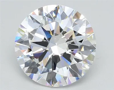 3.51ct D VS2 Rare Carat Ideal Cut Round Lab Grown Diamond