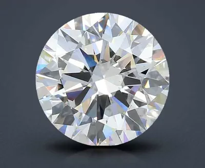 3.51ct D VS2 Rare Carat Ideal Cut Round Lab Grown Diamond