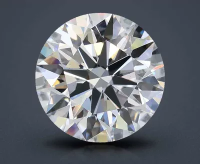 3.22ct E VS1 Rare Carat Ideal Cut Round Lab Grown Diamond