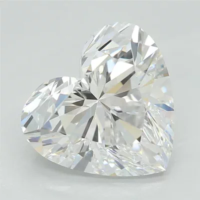 2.09ct D VS2 Rare Carat Ideal Cut Heart Lab Grown Diamond