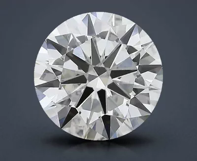 2.56ct J VVS2 Excellent Cut Round Lab Grown Diamond