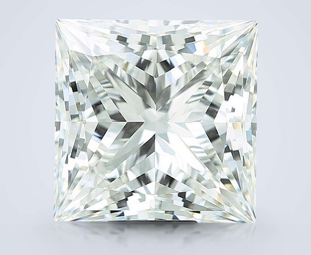 10.07ct F VS1 Rare Carat Ideal Cut Princess Lab Grown Diamond