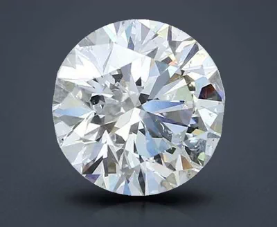3.04ct F SI2 Rare Carat Ideal Cut Round Diamond