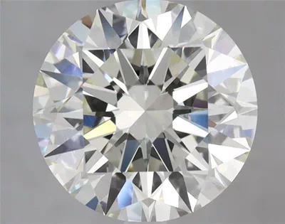 3.22ct J IF Rare Carat Ideal Cut Round Diamond