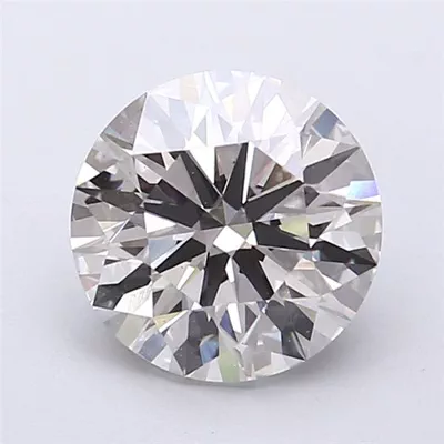 2.21ct H VS2 Rare Carat Ideal Cut Round Lab Grown Diamond