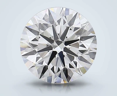 3.08ct H VVS2 Excellent Cut Round Lab Grown Diamond