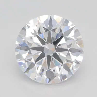 2.37ct D VVS2 Rare Carat Ideal Cut Round Lab Grown Diamond